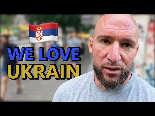 SERB PEOPLE about UKRAINE