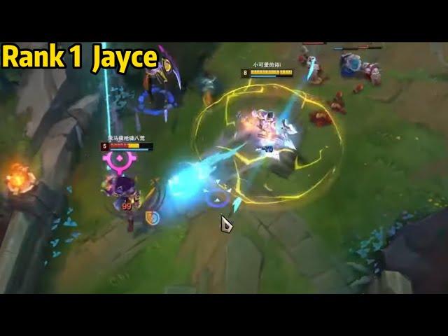 Rank 1 Jayce: His Jayce is on the NEXT LEVEL！