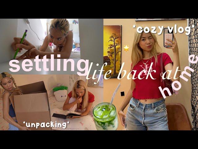 POV: LIFE BACK AT HOME IN YOUR 20’s *it isn’t so bad* moving in + settling into a new life