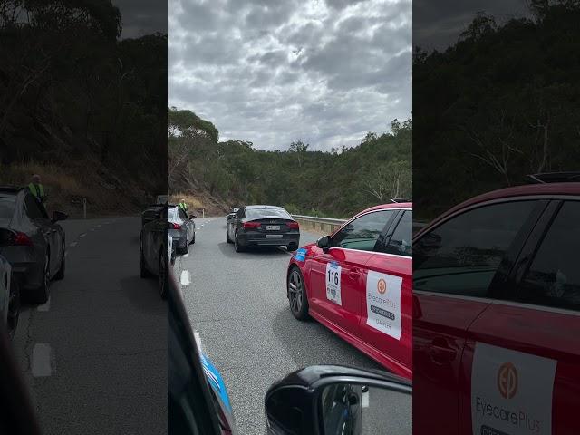 Adelaide Rally Gorge Rd stage - Audi Tour Group