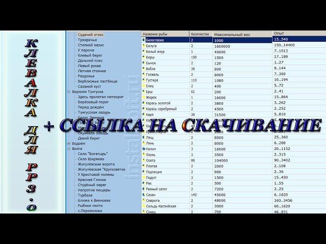 Клевалка для Русской Рыбалки 3.0 /3.1 +(Ссылка на скачивание)