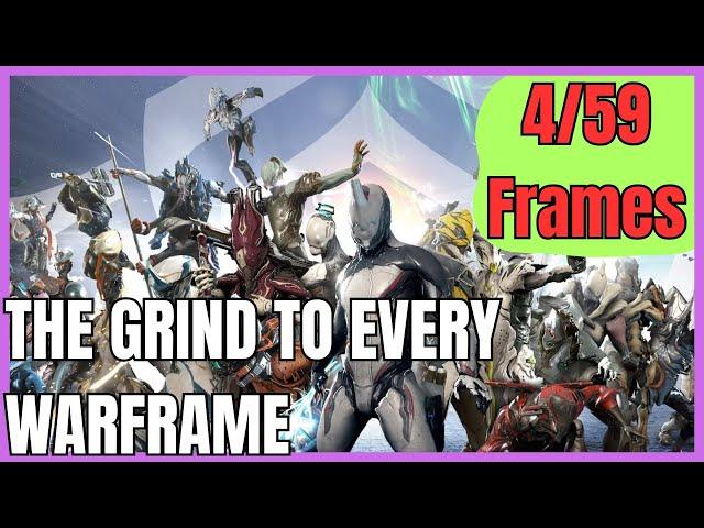 Trying to get Every Warframe is the Most Time Consuming thing in Existence