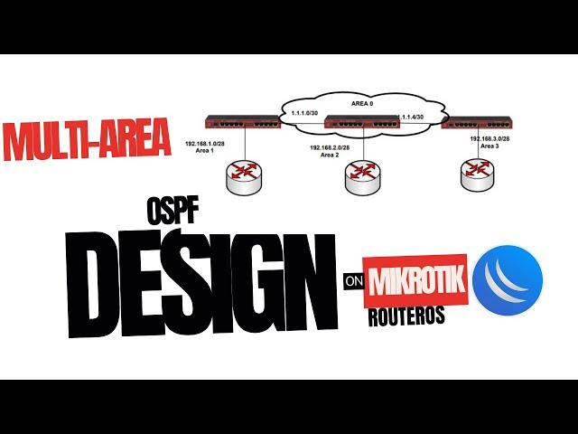 Multi-Area OSPF setup on Mikrotik routers