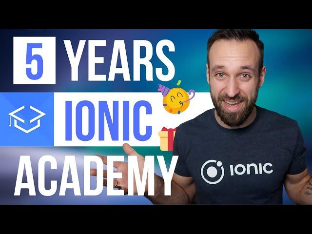 5 Years Ionic Academy - Discount & Celebration 