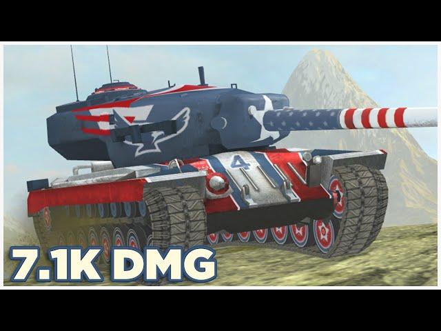 T34 Independence • 7.1K DMG • 5 KILLS • WoT Blitz