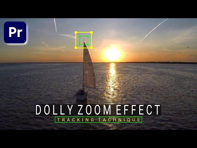 Dolly Zoom Effect in Premiere Pro - Tracking Technique