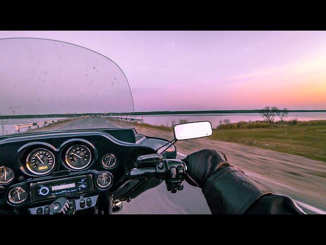 Первое мнение о моем HD Electra-Glide и забрал Kawasaki 200 на сил