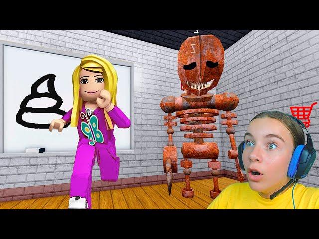 ПОБЕГ ИЗ ЖУТКОЙ ШКОЛЫ в ROBLOX!