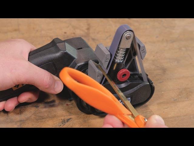 How to Sharpen Scissors with the Work Sharp Original Knife and Tool Sharpener