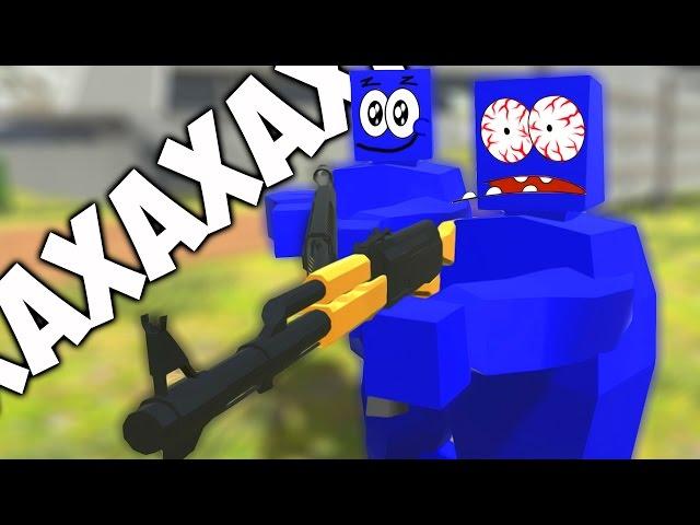 МАЙНКРАФТ + БАТЛФИЛД -||- Ravenfield - Каникулы с ФРОСТОМ