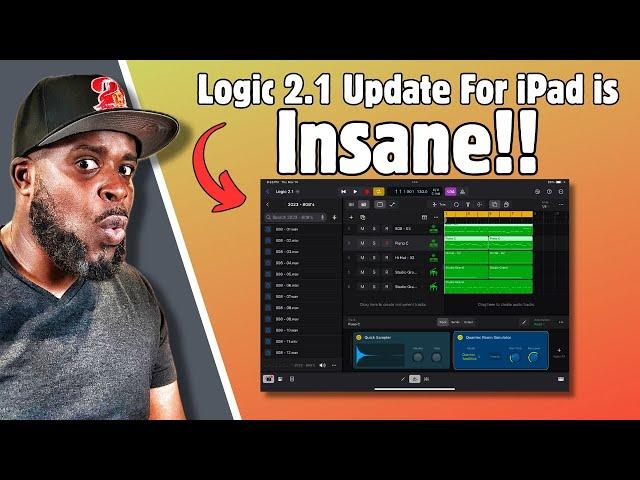 The New Logic Pro Update for iPad is Insane 