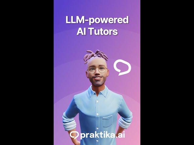 ‍ LEARN ENGLISH with intelligent AI-powered tutors! Praktika App April 2023