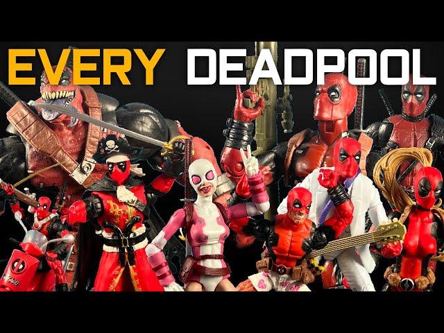 EVERY Deadpool Movie & Comic Figure - Marvel Legends