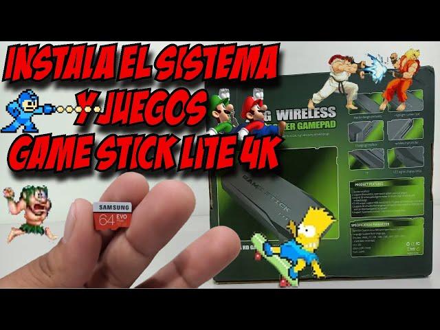 INSTALA el SISTEMA y los JUEGOS para el GAME STICK LITE 4K (Y3) + LINKS de DESCARGA