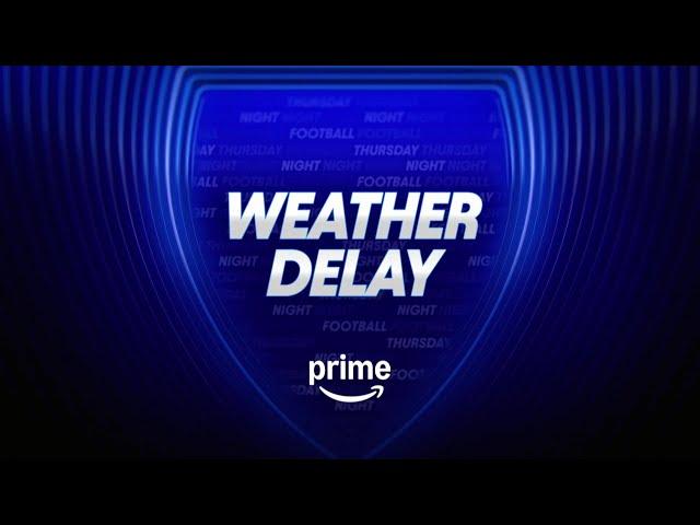 Animated TNF technical difficulties and weather delay screens (SDR, no darkening effect)