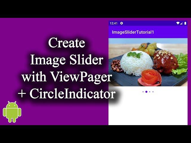 Create Image Slider với ViewPager and CircleIndicator - [Android Image Slider - #01]