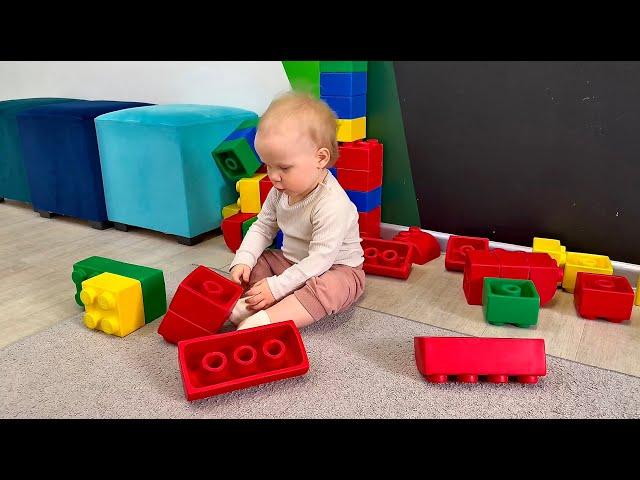 VLOG 3 Поход в детский клуб / Медкомиссия на годик / домашние будни / прогулки