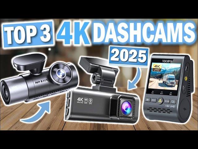 Die BESTEN 4K DASHCAMS 2025 | Diese Top 3 4K-Dashcams musst du kennen!