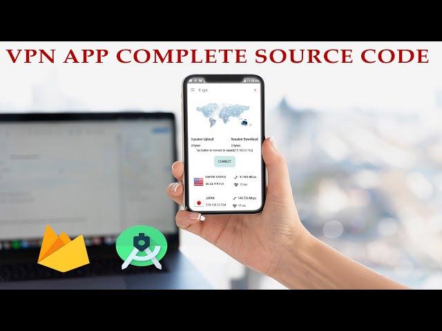 VPN source code android studio Super Faster Server VPN App source code free admob