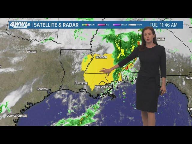 New Orleans Weather: Hot Tuesday with a few afternoon storms