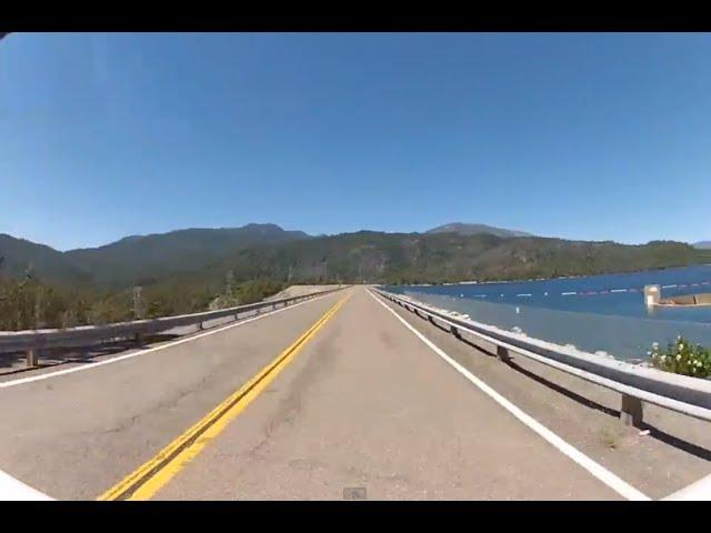 Redding Ca to WhiskeyTown Lake Brandy Creek beach time lapse