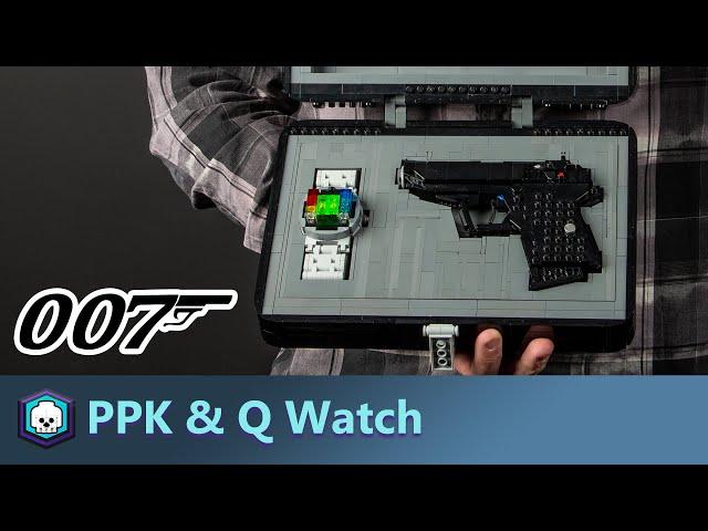 LEGO 007 Walther PPK & GoldenEye Watch!