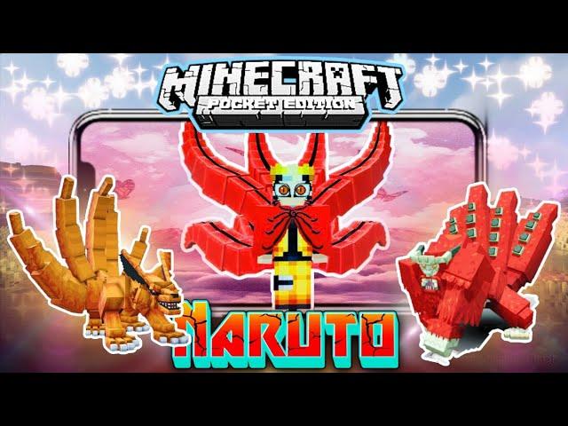 Top 3 Naruto Mod/addon for Minecraft pe/Mcpe|1.21+