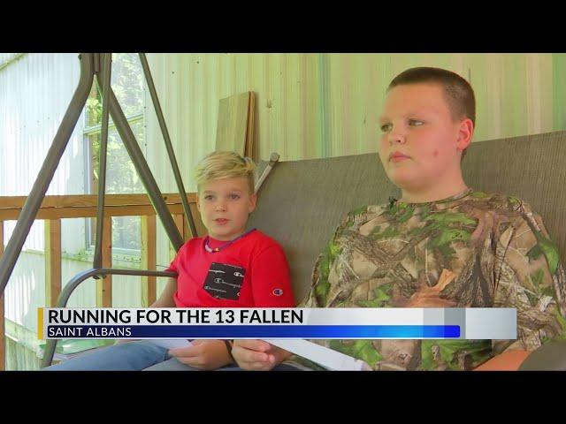 Saint Albans brothers to run "13 laps for the 13 fallen"