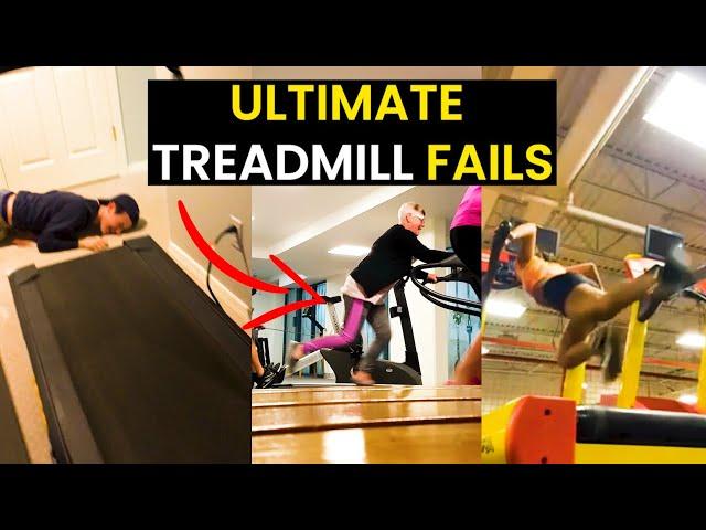 TOP 14 - Ultimate Gym FAILS | Treadmill Edition