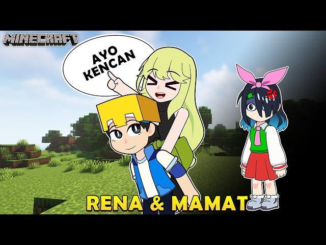 Mamat & Rena Bersama Seharian  - Animasi Minecraft