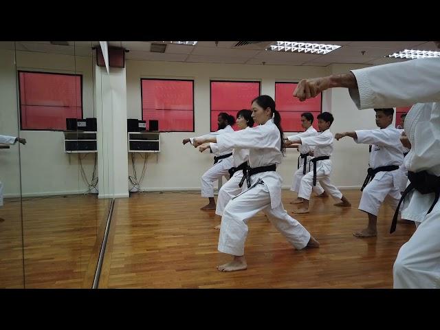 JKA Singapore Omura Sensei Training - Part 1 Kihon