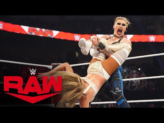 Rhea Ripley, Liv Morgan & Dana Brooke vs. Carmella, Nikki A.S.H. & Tamina: Raw, Jan. 24, 2022