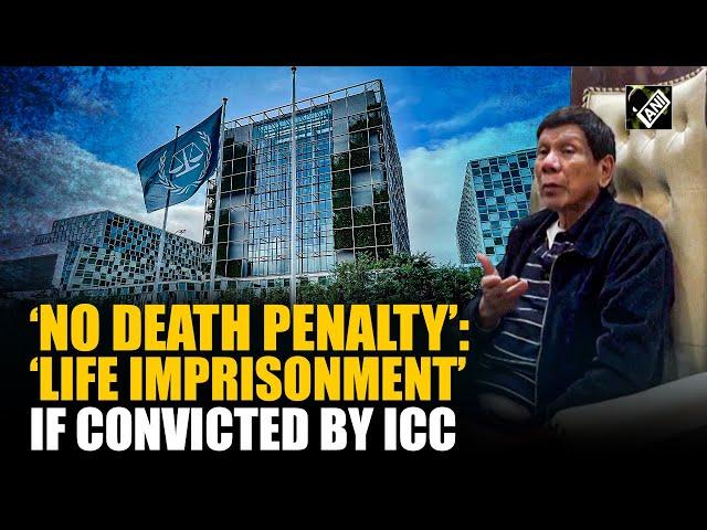 ‘No death penalty’: Philippines Ex-Prez Duterte could face ‘life imprisonment’ if convicted by ICC