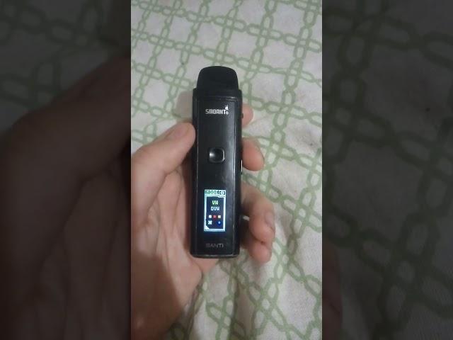 Тутор на то как поменять цвет экрана на Pod Mod Smoant Santi #smoantsanti #норм