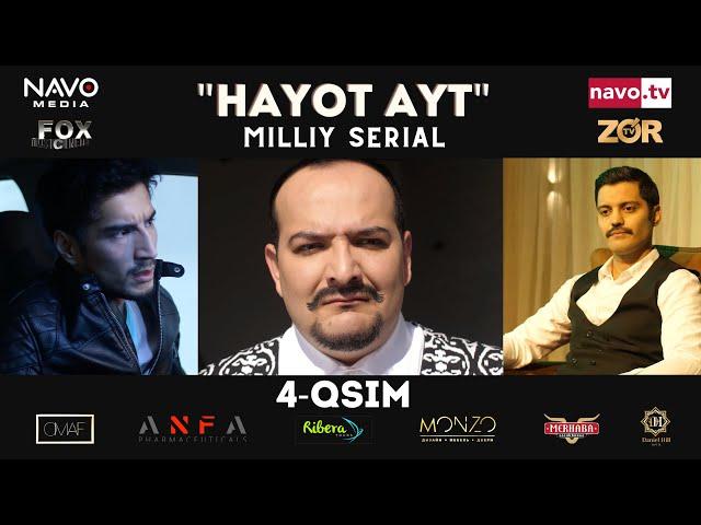 Hayot ayt (o'zbek serial) 4 - qism | Ҳаёт aйт  (ўзбек сериал) 4 - қисм