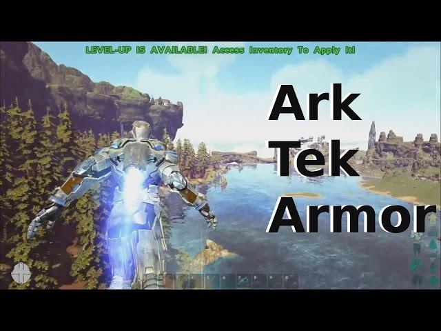 Ark: Survival Evolved - Tek Armor from a Solo Gamer's perspective!