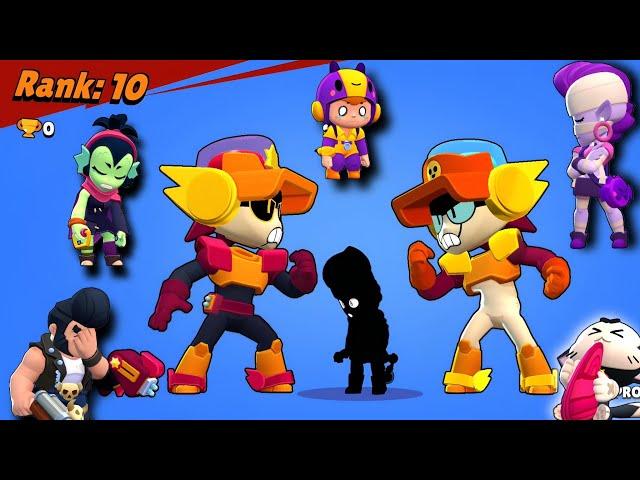 All 76 Brawlers Losing Pose  | Brawl Stars