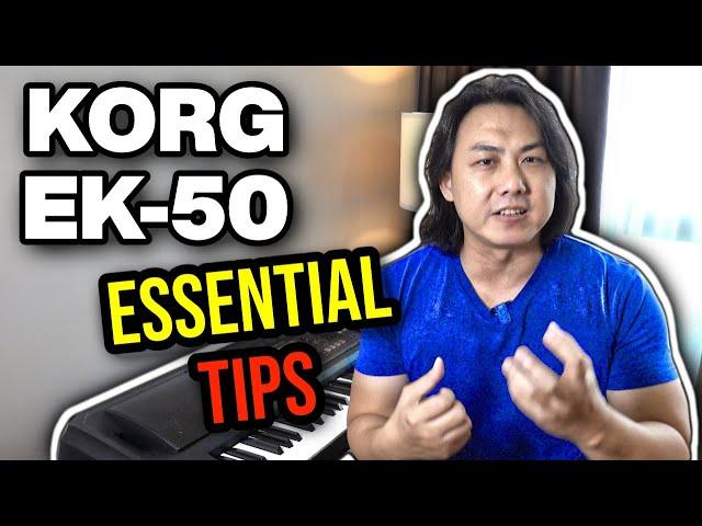 KORG EK-50 - Learn to Set Sounds & Rhythms