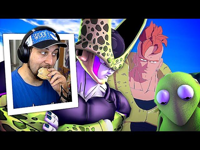 Wasting my Time and I'm Wasting Yours... | Kaggy Reacts to Cell VS Farmer with a Gundam & Android 16