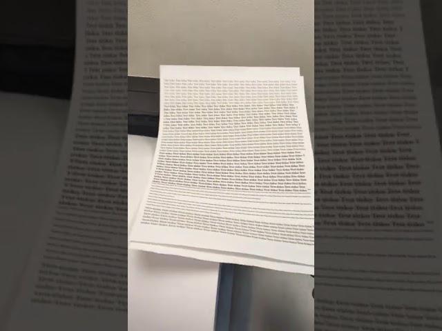 Samsung SL-M2026w test Print ibootesi