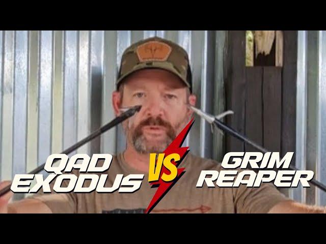 QAD Exodus  VS Grim Reaper Pro Series Expandable