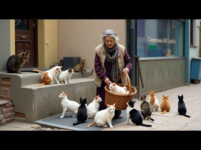 СТАРУШКА собирала КОТЯТ… Люди ПЛАКАЛИ, узнав ПРАВДУ!