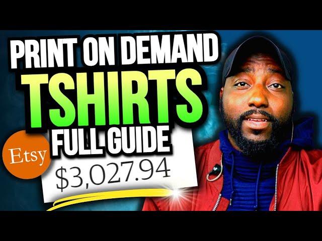 How to Sell Tshirts on Etsy get sales FAST! Etsy + Printify -Full Tutorial 2023