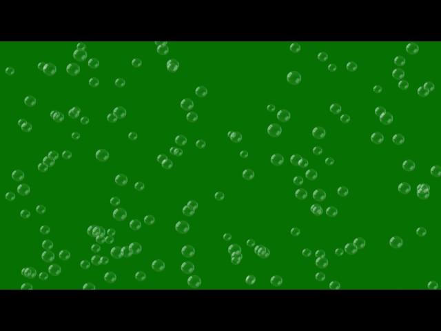 Bubbles #1 - 4K Green screen FREE high quality effects