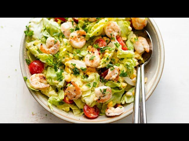Grilled Summer Shrimp Salad Recipe