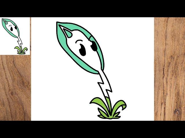 How to draw Lightning Reed | Plants vs Zombies 2 pvz