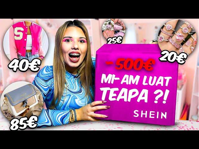 HAUL DE PE SHEIN DE 500€ *am luat teapa ?!*