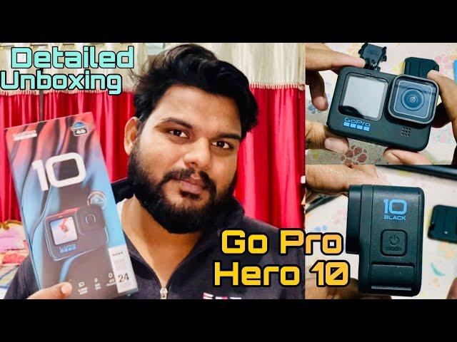 GoPro HERO 10 Unboxing | Best Motovloging Camera in 20k | #gopro