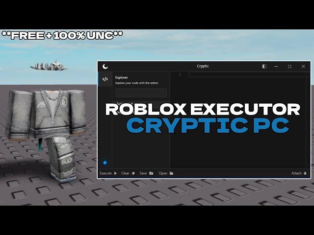 [NEW!] Roblox BEST FREE Script PC Executor: Cryptic | Overpowered 100% UNC Byfron Bypass 2024