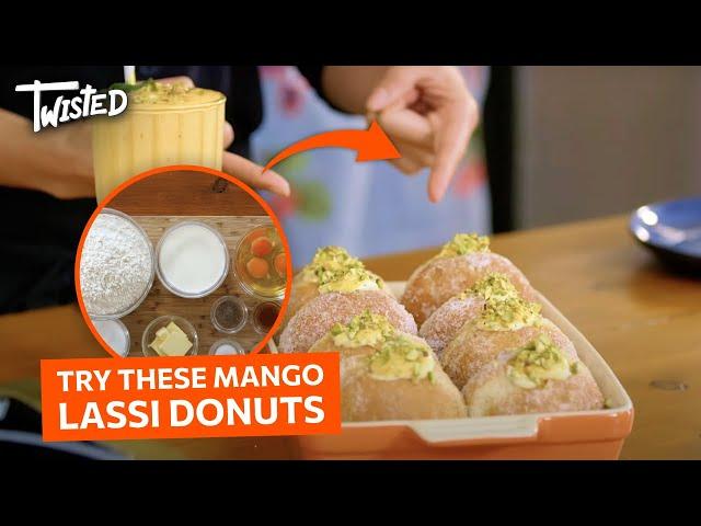 How to Make Mango Lassi Donuts! | Twisted